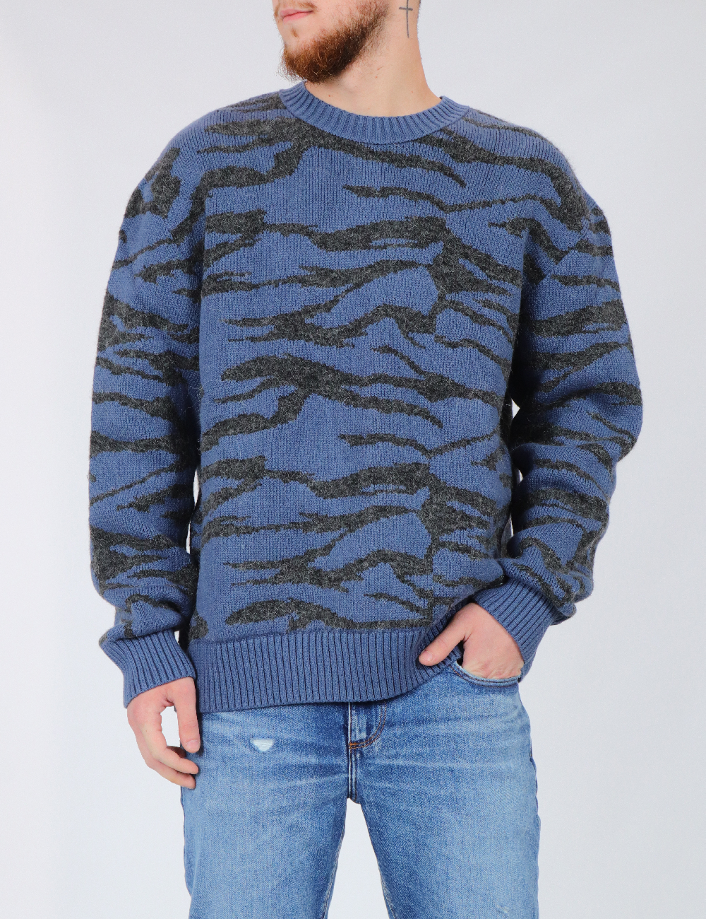 Pulover Pepe Jeans, bleumarin