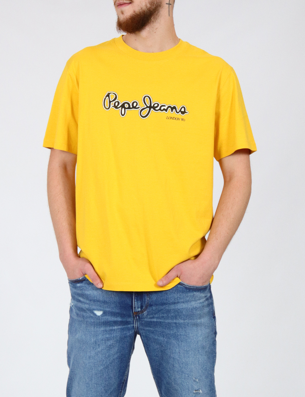Tricou Pepe Jeans, galben