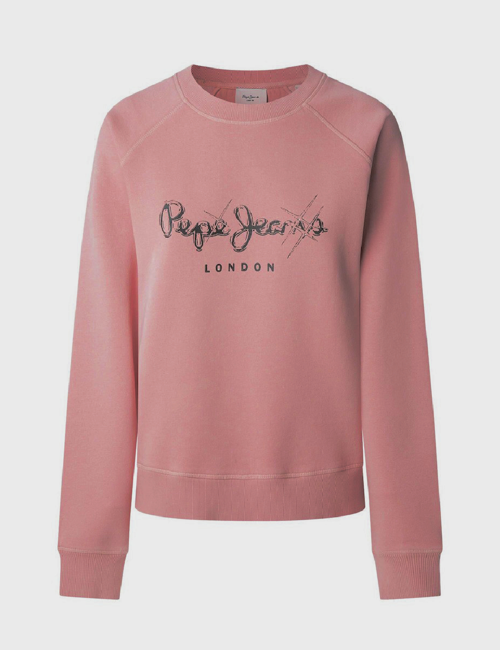 Bluza Pepe Jeans, roz pudra