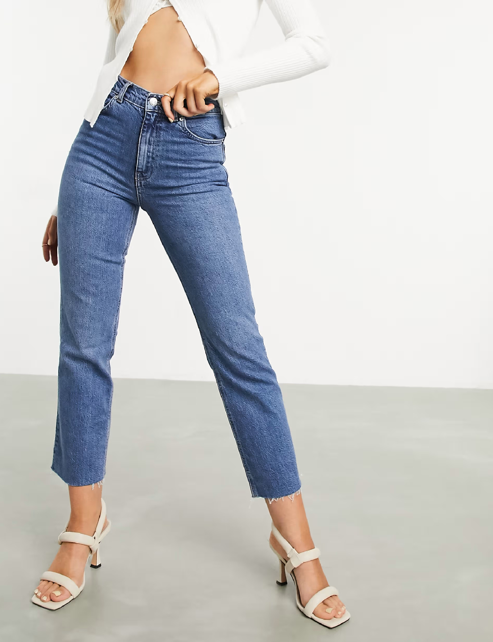 Blugi Miss Selfridge, albastru