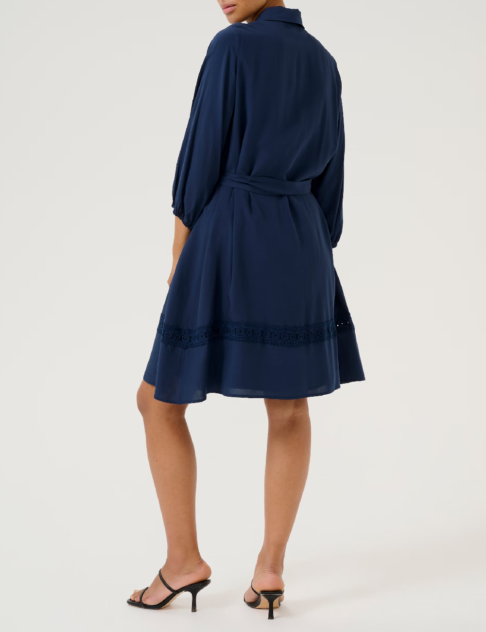 Rochie scurta Kaffe, bleumarin inchis - 1 | YEO