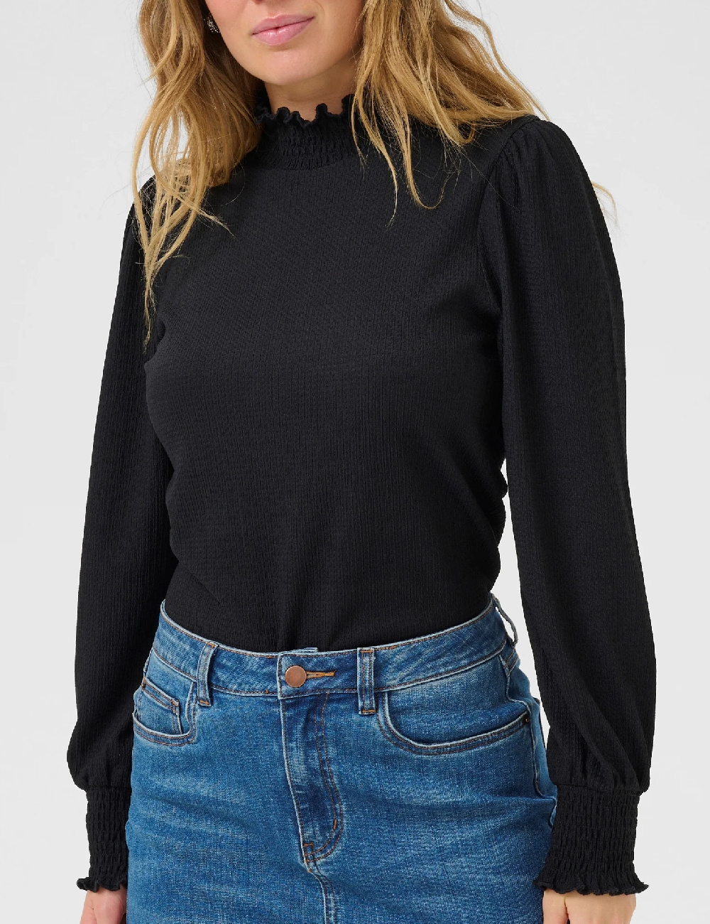 Bluza Kaffe, negru