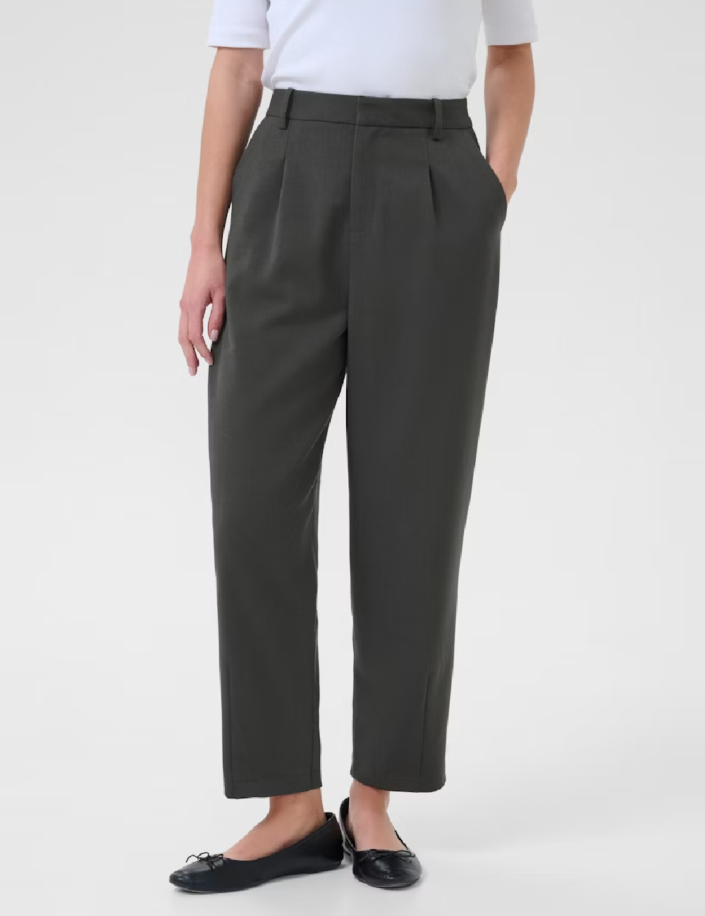 Pantaloni Kaffe, gri - 1 | YEO