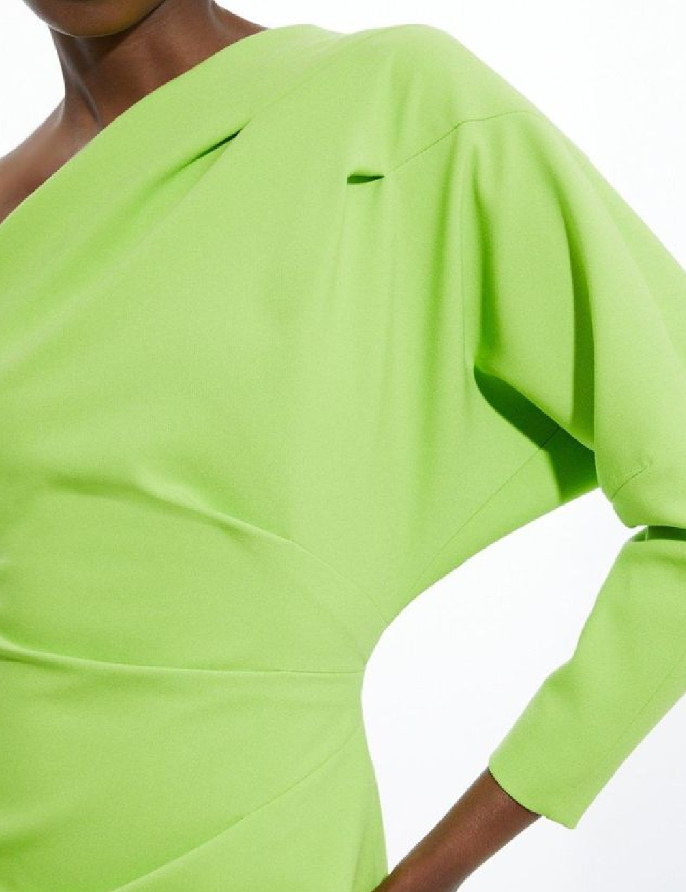 Rochie scurta Karen Millen, verde - 1 | YEO