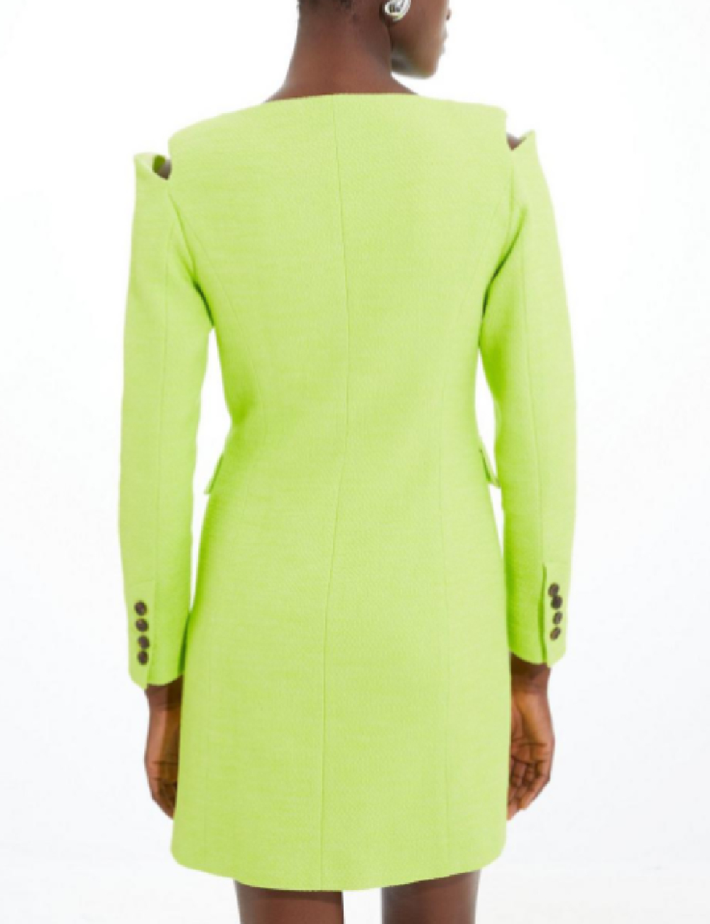 Rochie scurta Karen Millen, verde - 1 | YEO