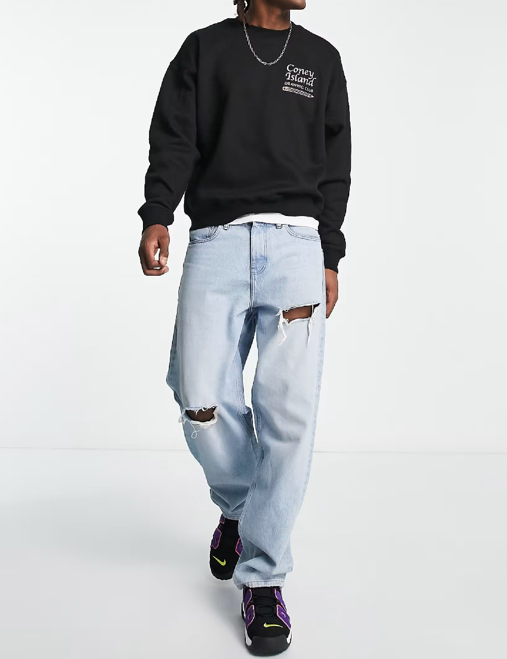 Bluza Coney Island Picnic, negru