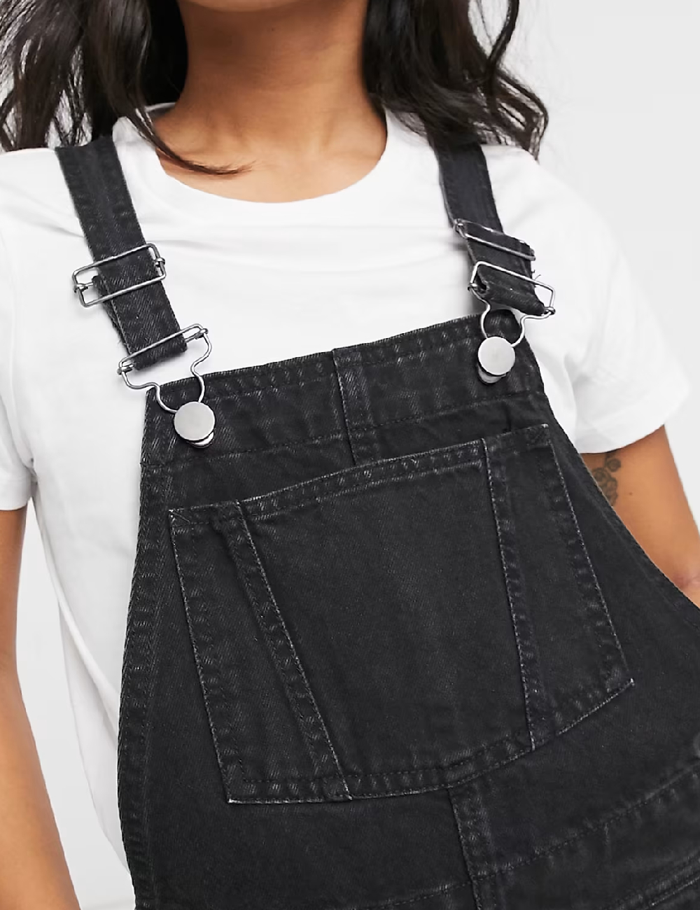 Salopeta ASOS, negru - 1 | YEO