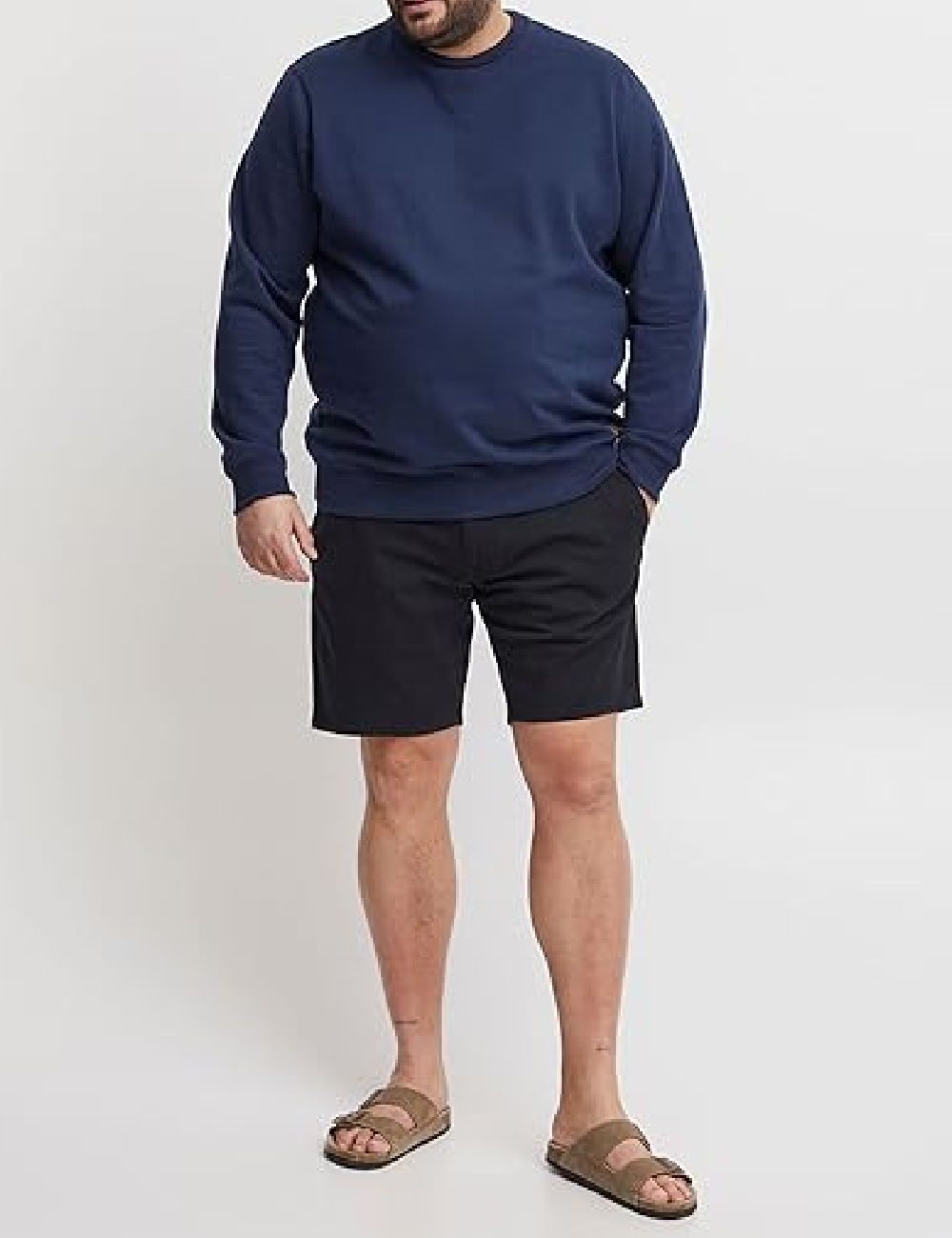 Pantaloni scurti Blend Plus Size, negru