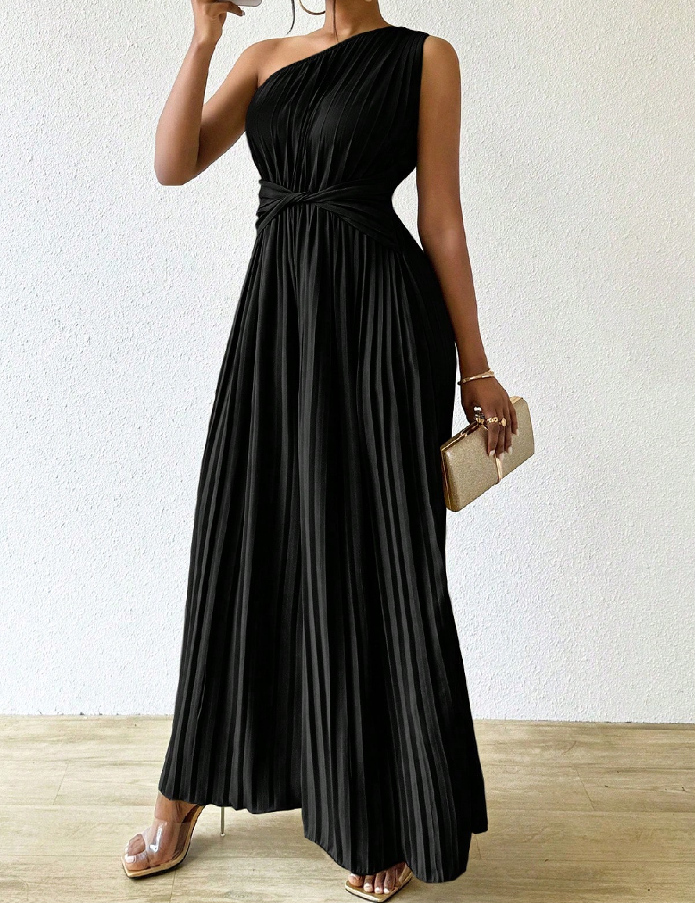 Salopeta SHEIN, negru