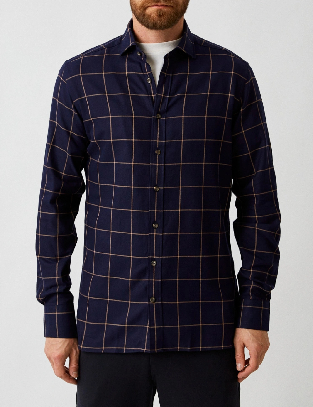 Camasa HACKETT, bleumarin