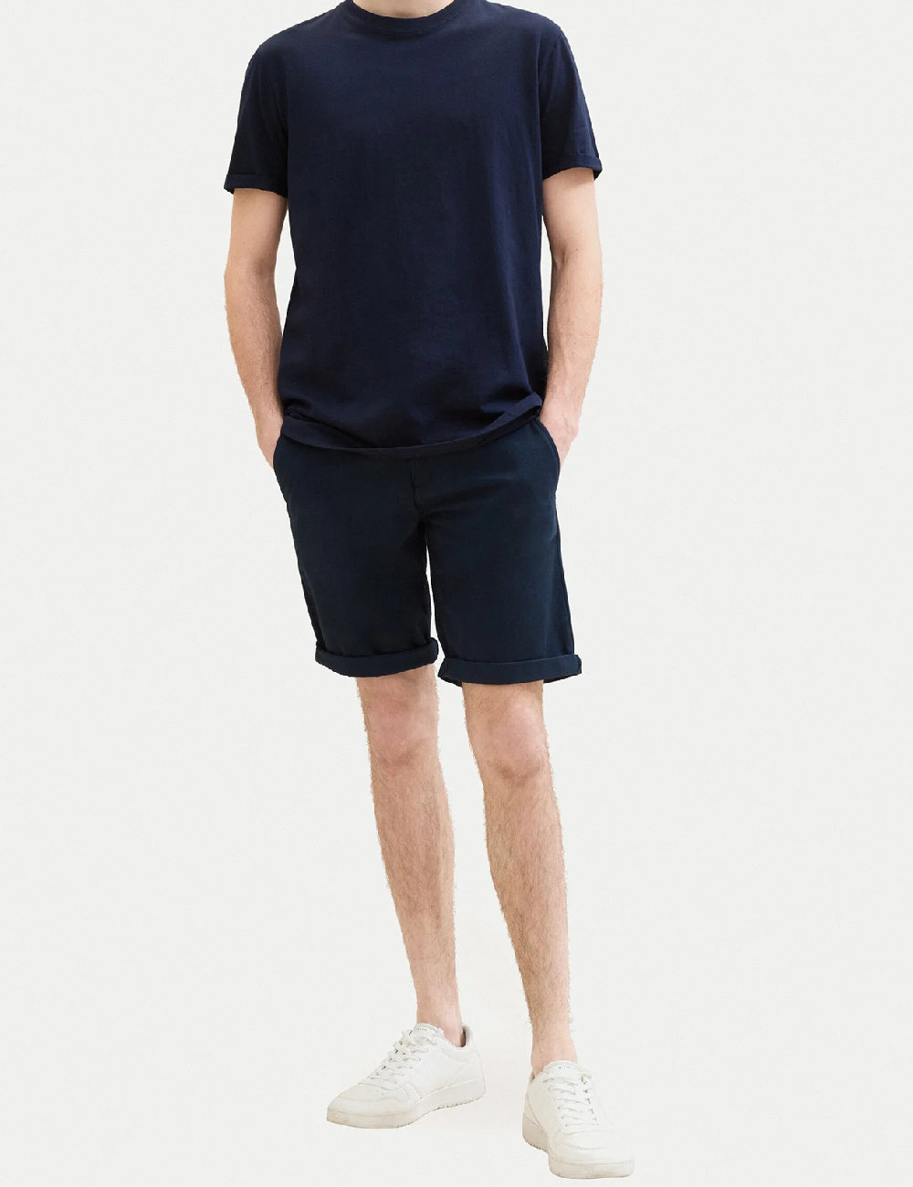 Pantaloni scurti Tom Tailor, bleumarin