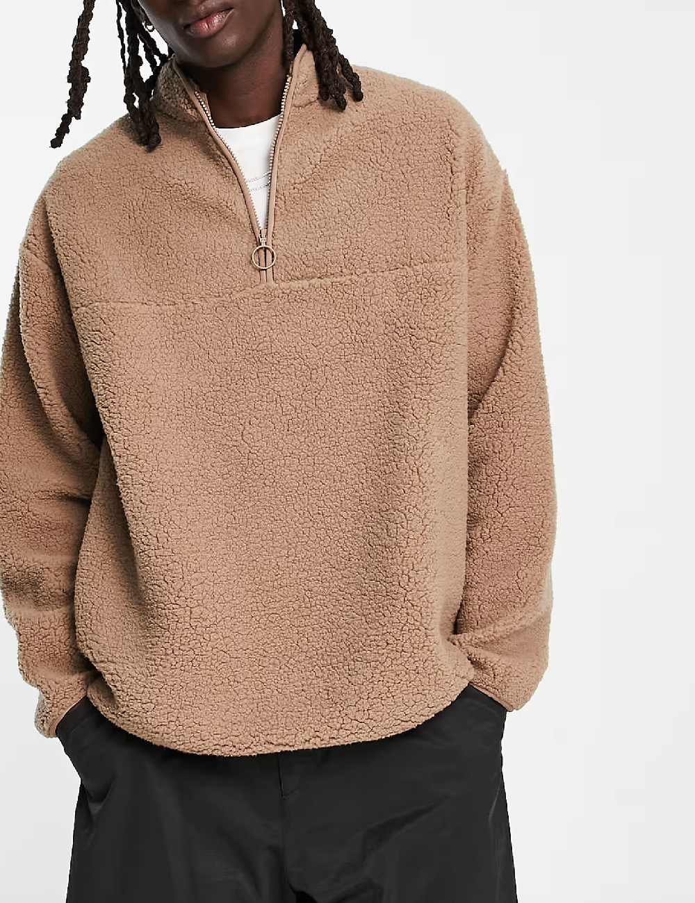 Bluza Oversize ASOS, maro