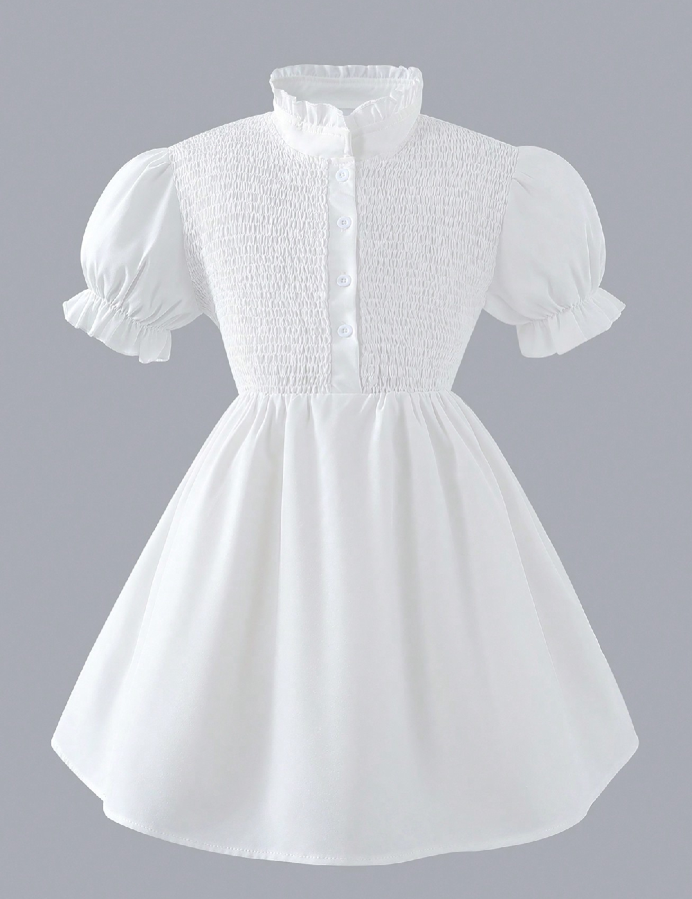 Bluza Shein Kids, alb