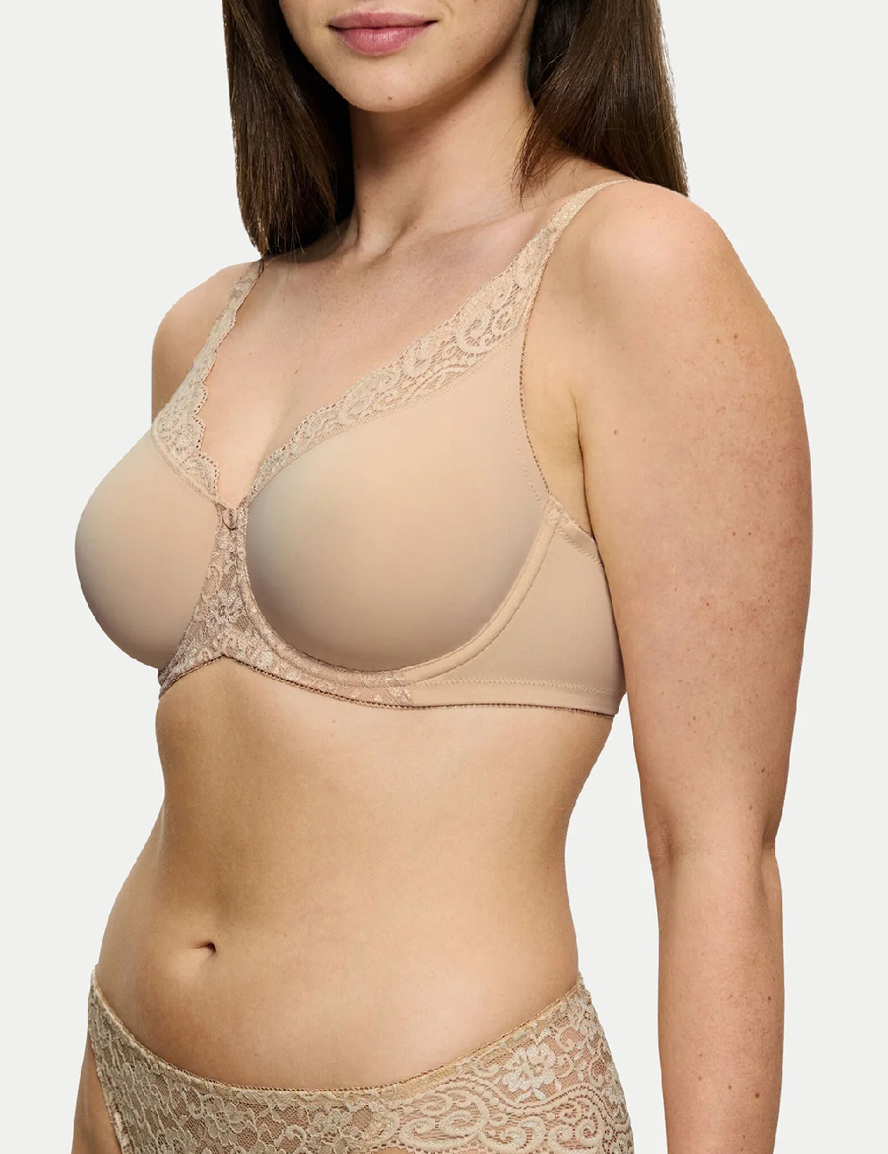 Sutien Triumph, crem