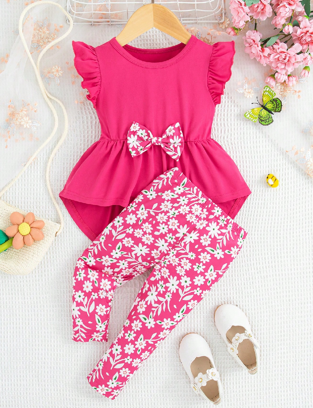 Compleu Shein Kids, roz