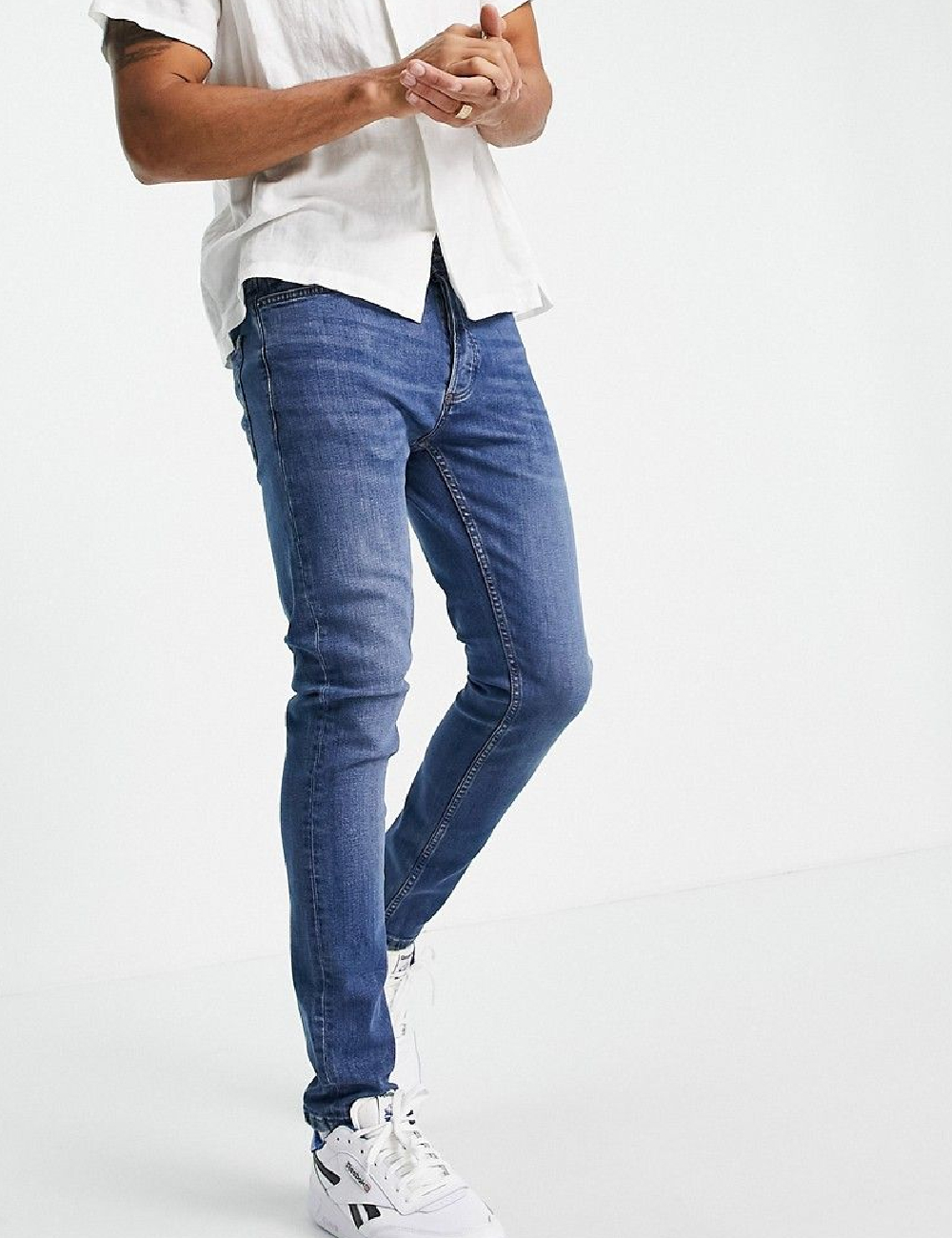 Blugi Topman, albastru