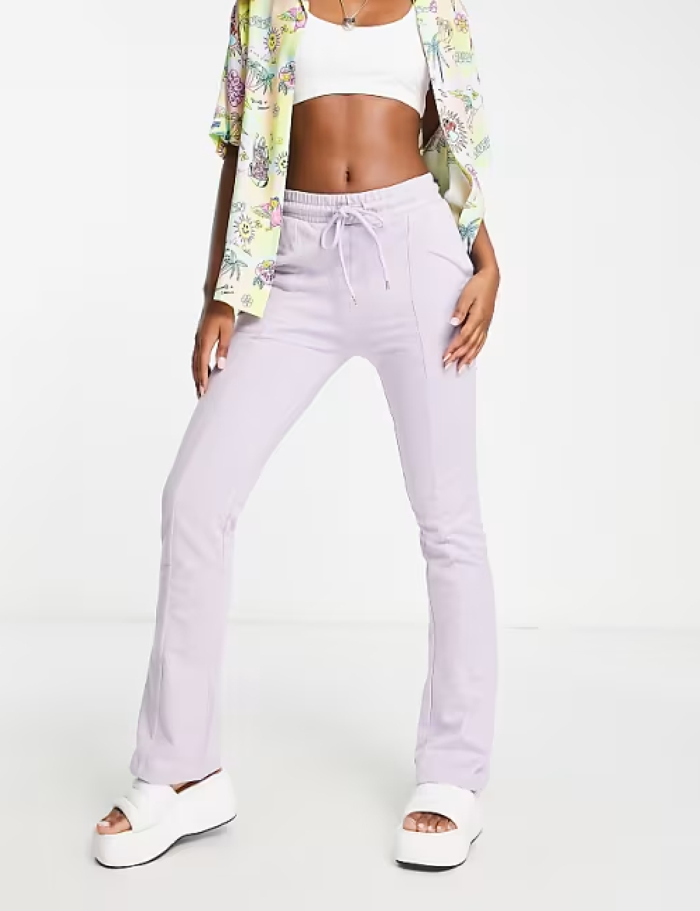 Pantaloni COLLUSION, lila