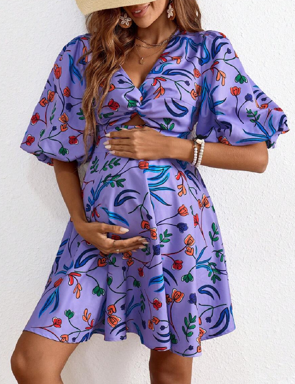 Rochie scurta SHEIN Maternity, mov