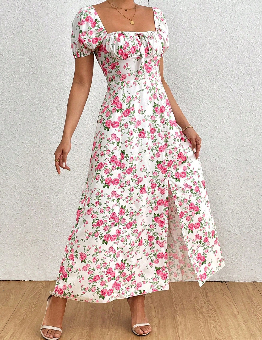 Rochie lunga SHEIN, floral