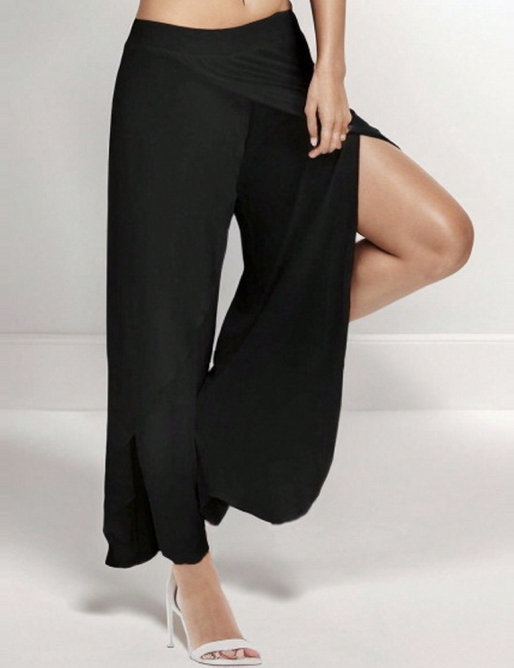 Pantaloni SHEIN, negru