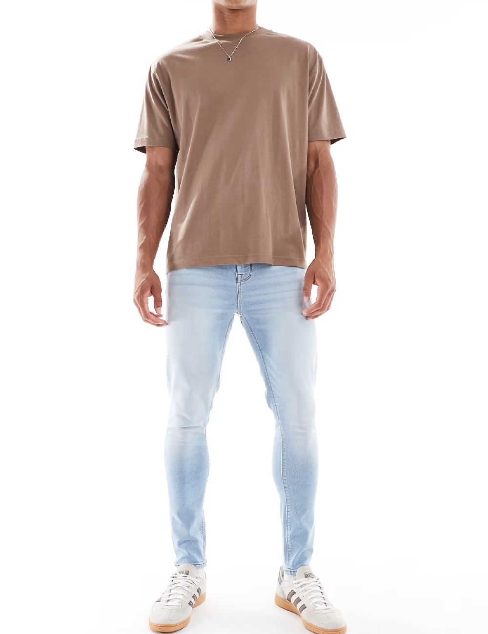 Blugi ASOS, bleu