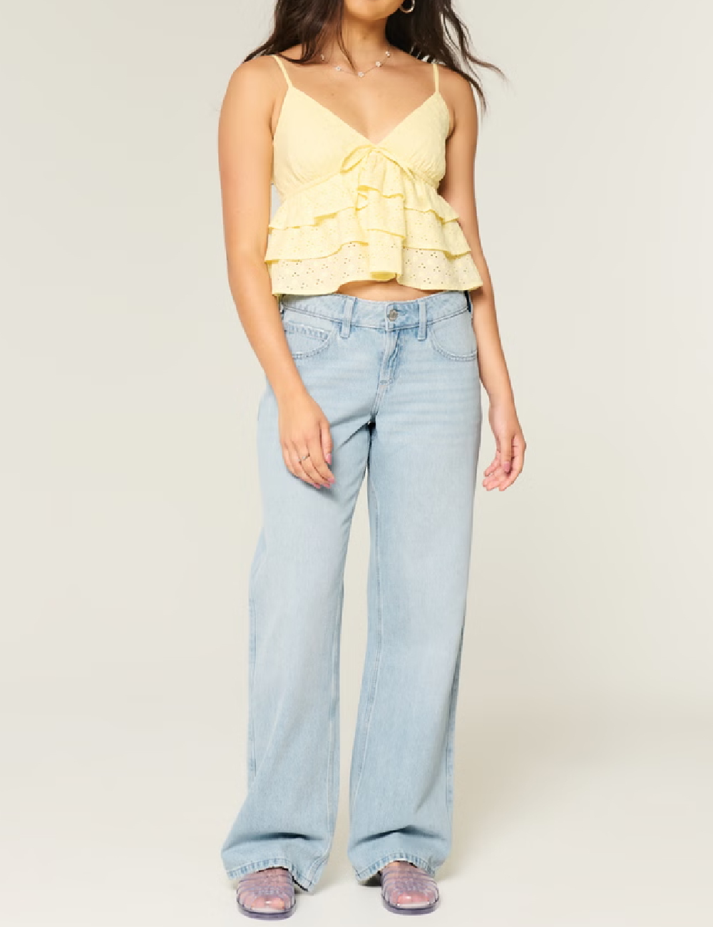 Blugi Hollister, albastru