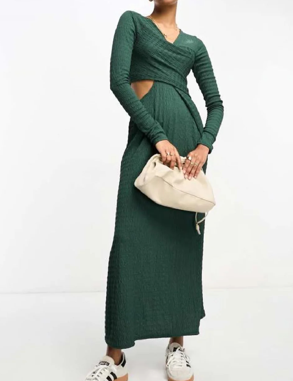 Rochie lunga ASOS, verde