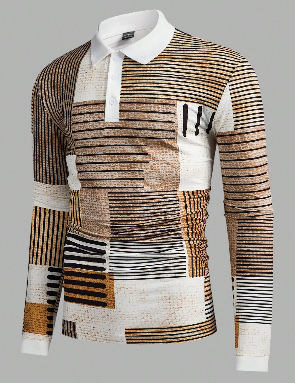 Bluza SHEIN, alb/maro