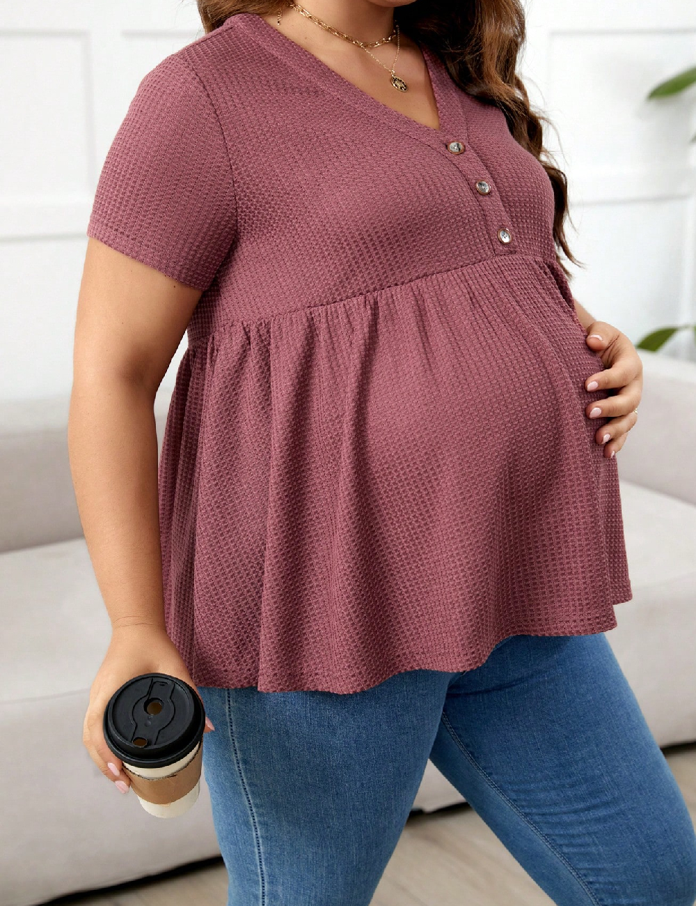 Bluza SHEIN Maternity Plus, roz
