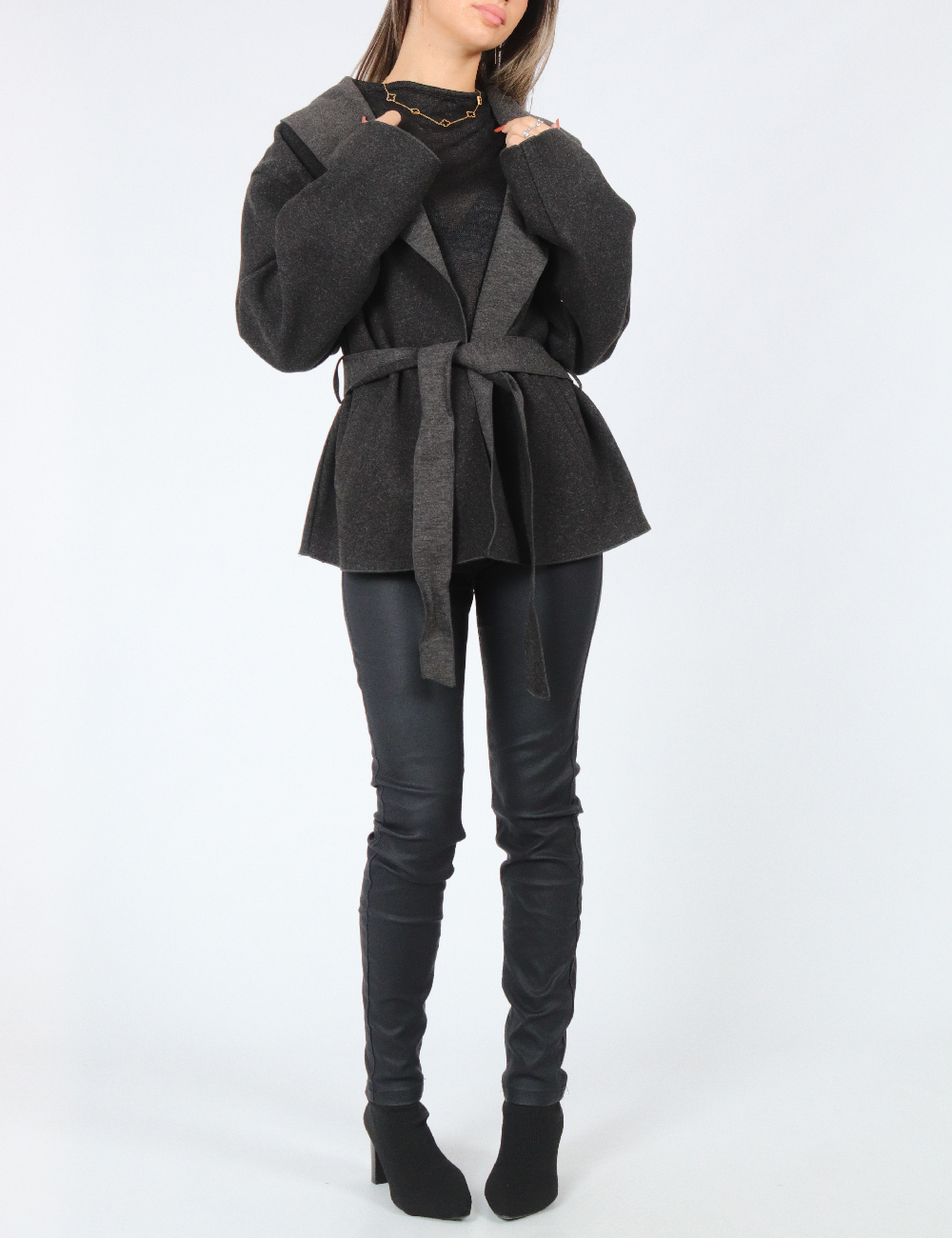 Jacheta Only, gri inchis