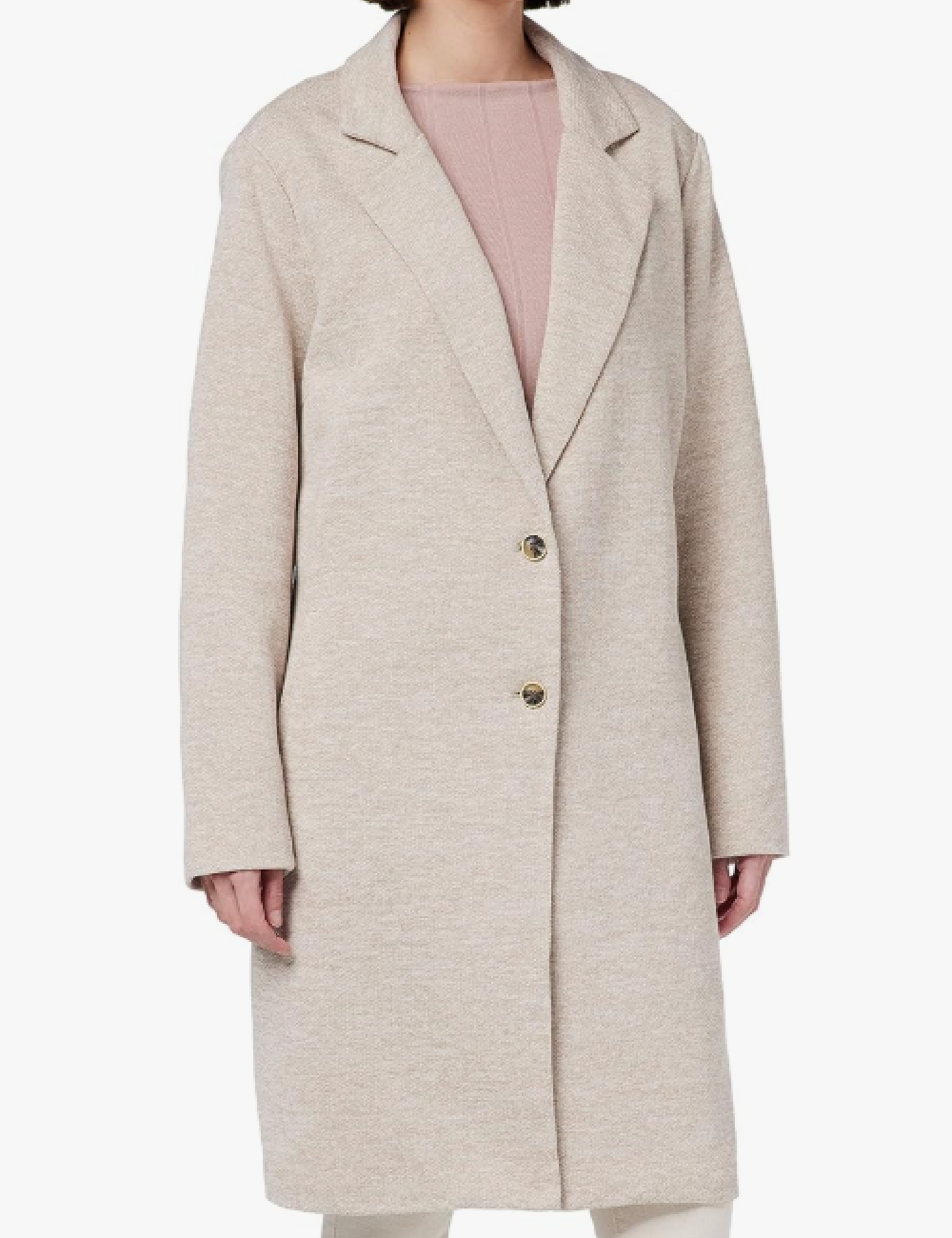 Palton Only Carmakoma, crem