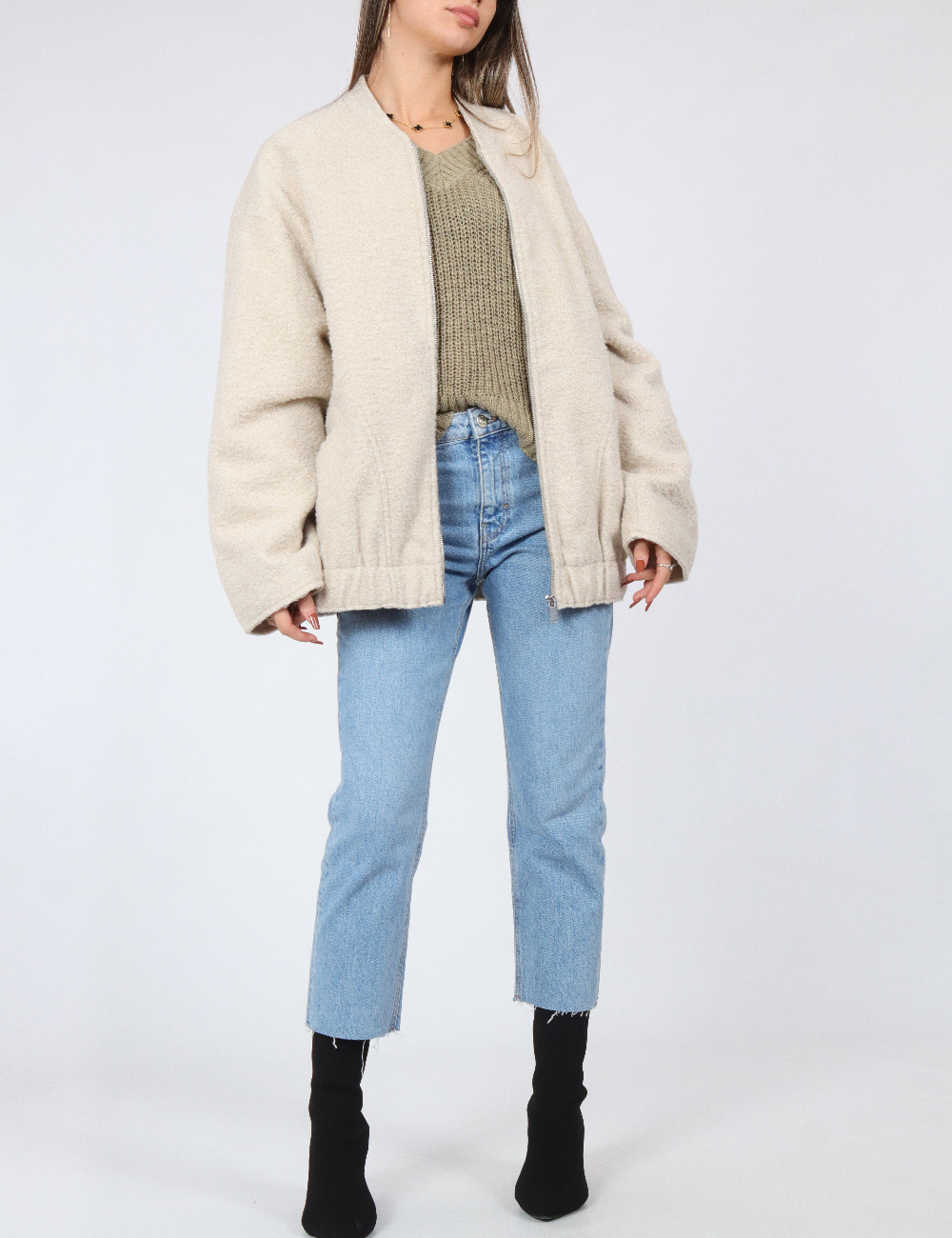 Jacheta Vero Moda, crem