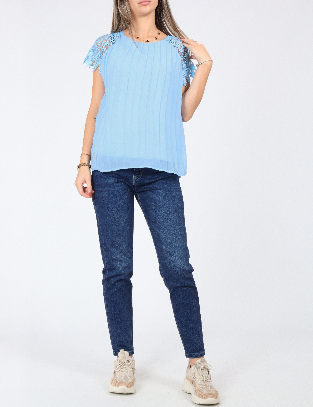 Bluza SHEIN, albastru