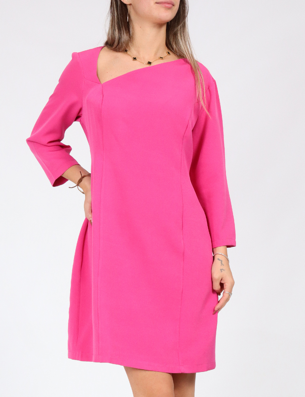 Rochie scurta SHEIN, roz