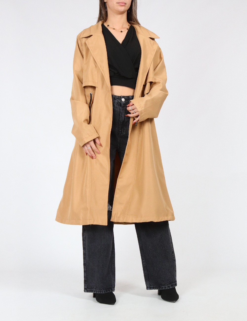Trench SHEIN, maro