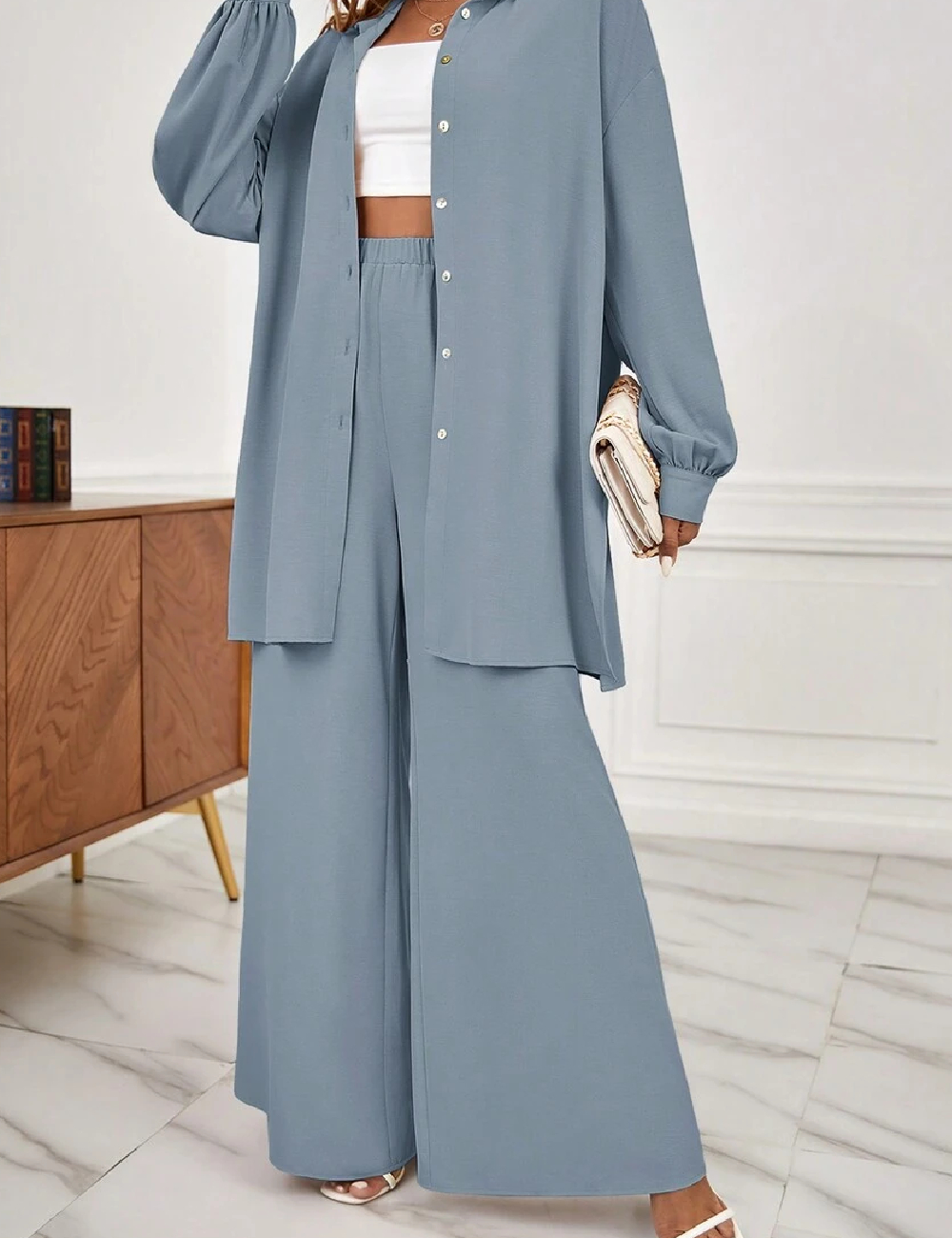 Compleu SHEIN, albastru