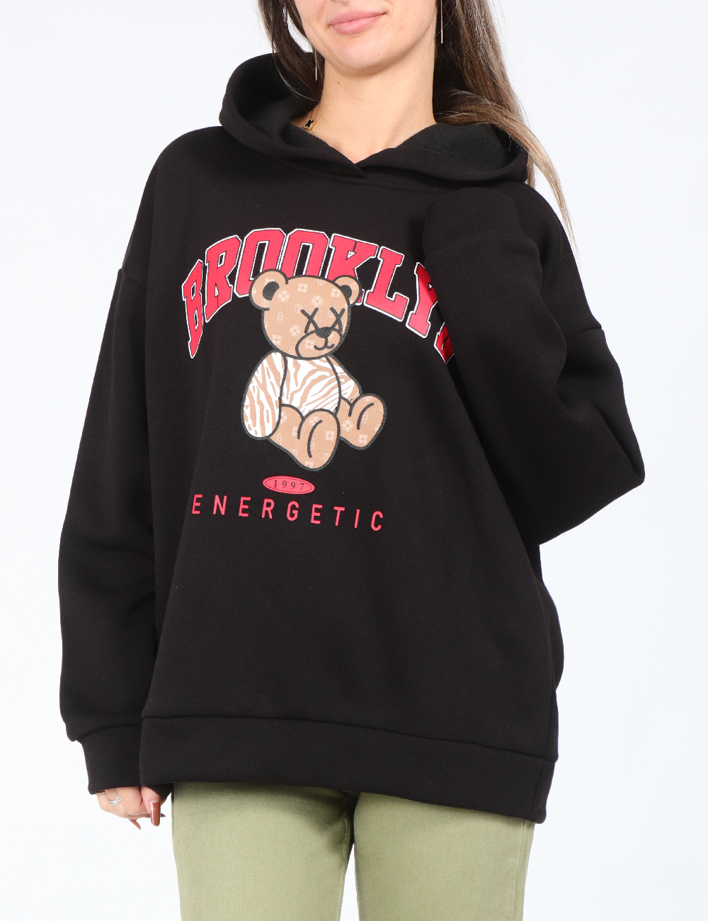 Hanorac SHEIN, negru