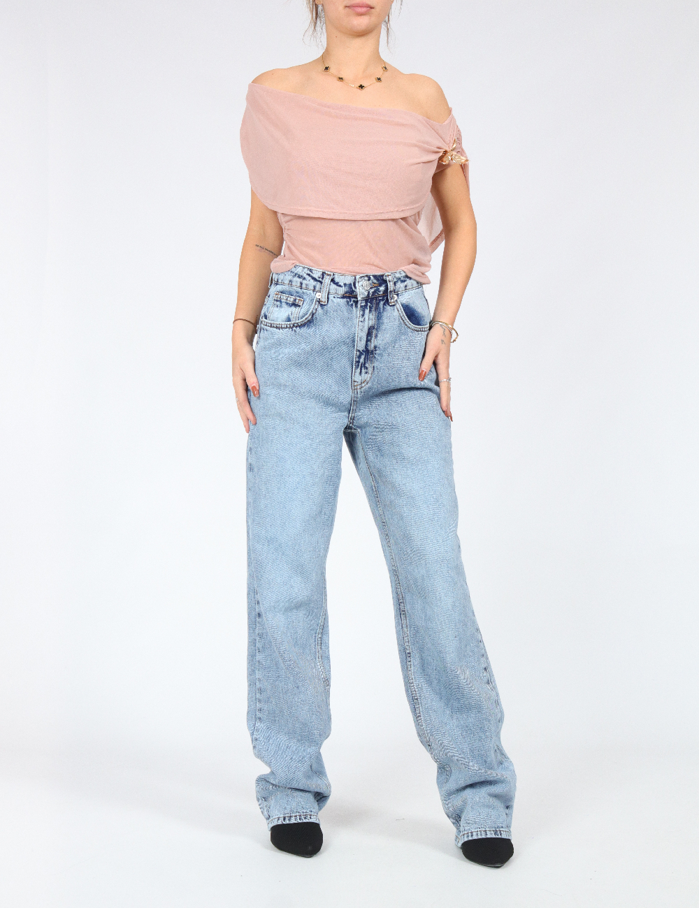 Blugi SHEIN, albastru