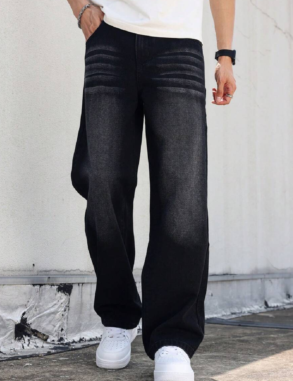 Blugi SHEIN, negru