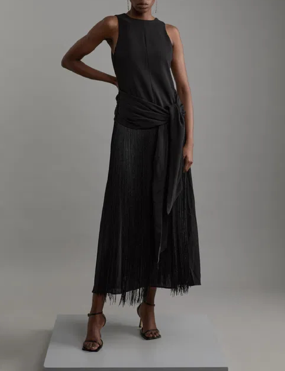 Rochie medie Karen Millen, negru