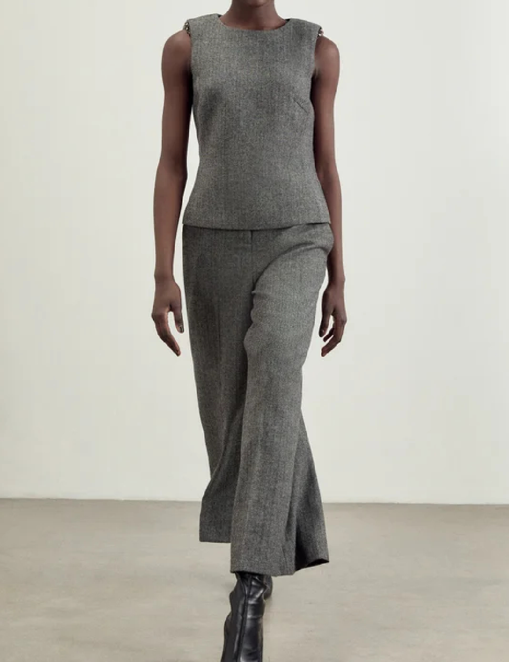 Top Karen Millen, gri