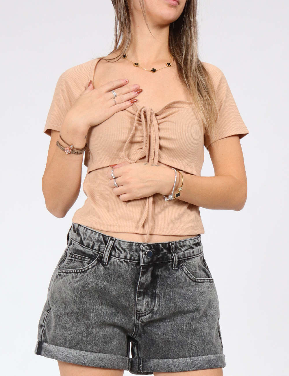 Top Bianco Lucci, crem