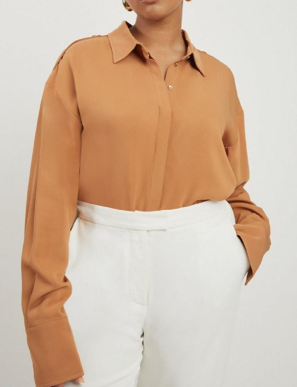 Camasa Karen Millen Plus Size, maro