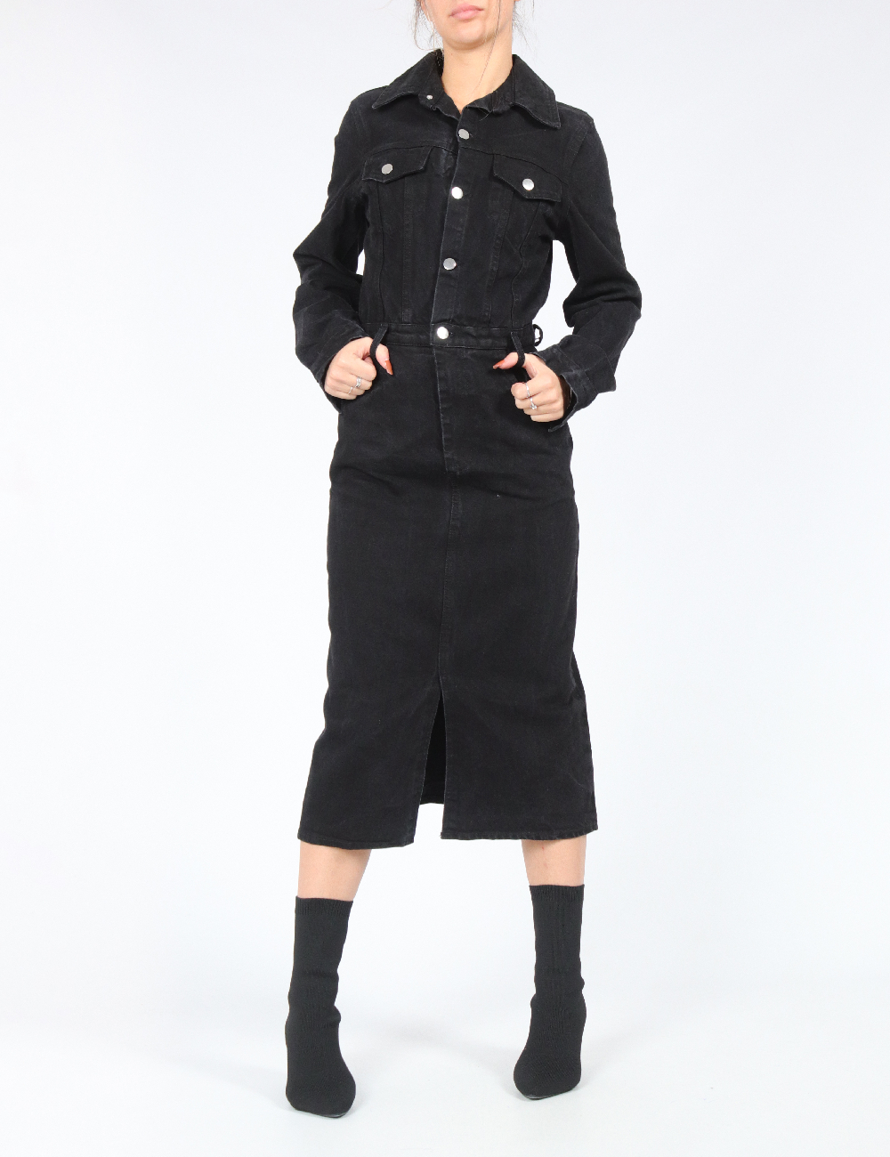 Rochie lunga SHEIN, negru