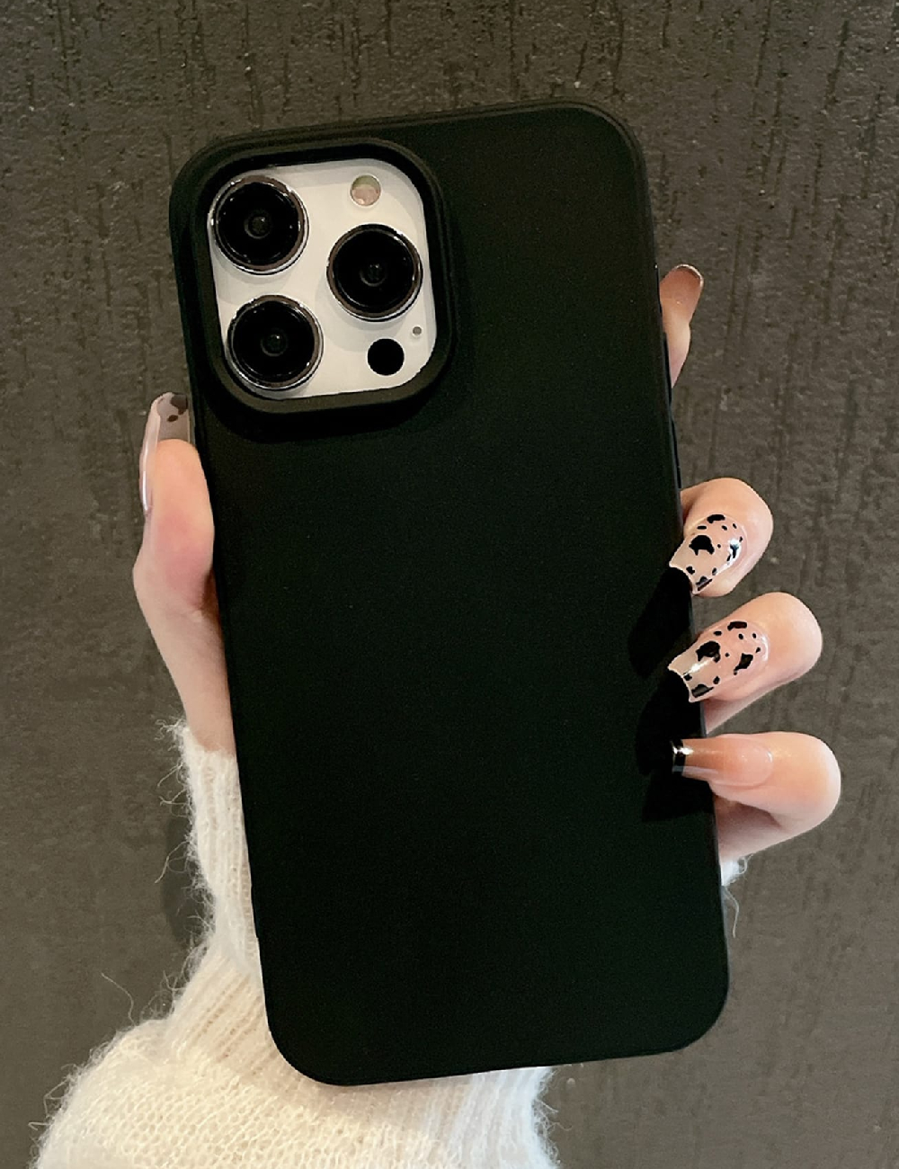 Husa iPhone SHEIN, negru