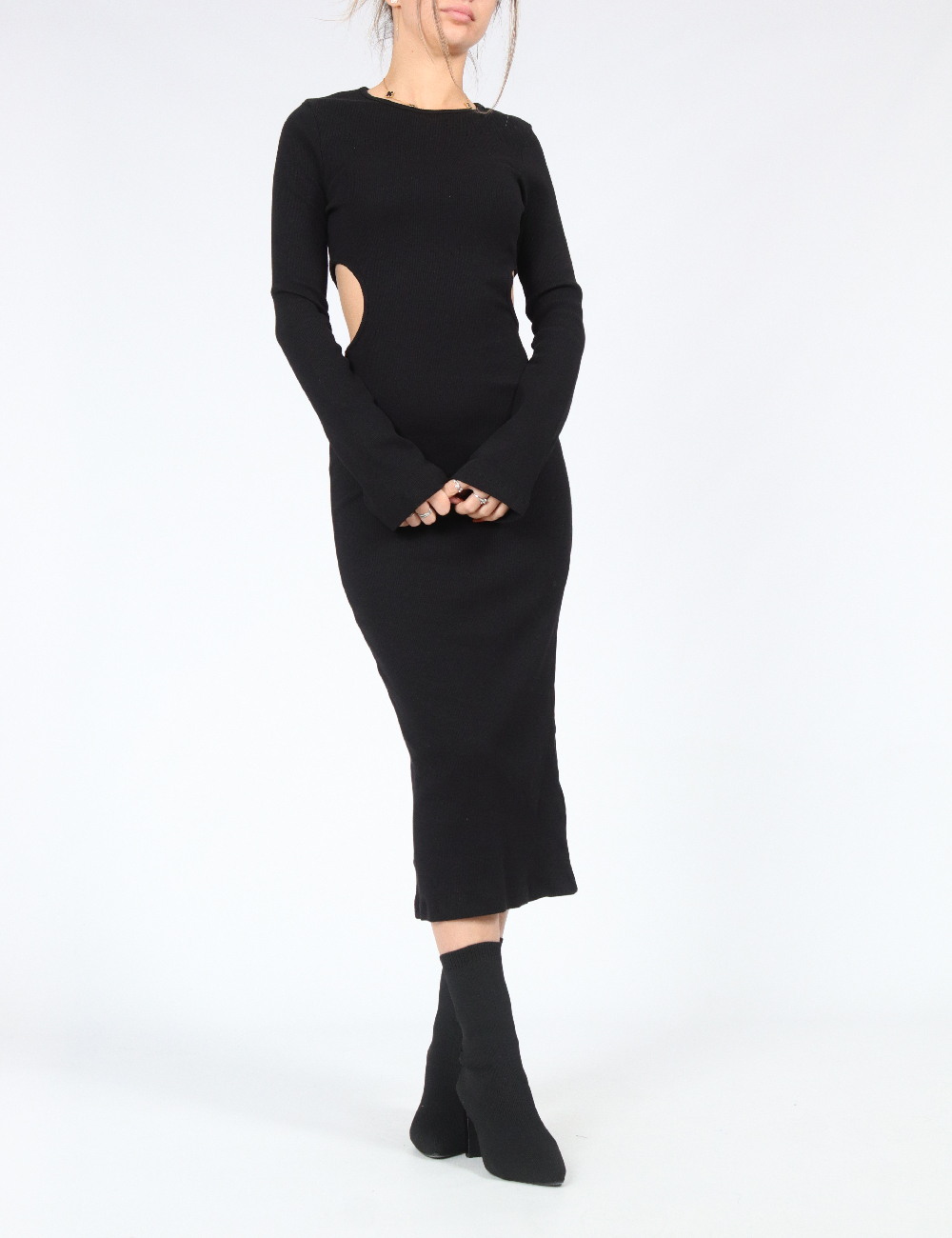 Rochie lunga SHEIN, negru