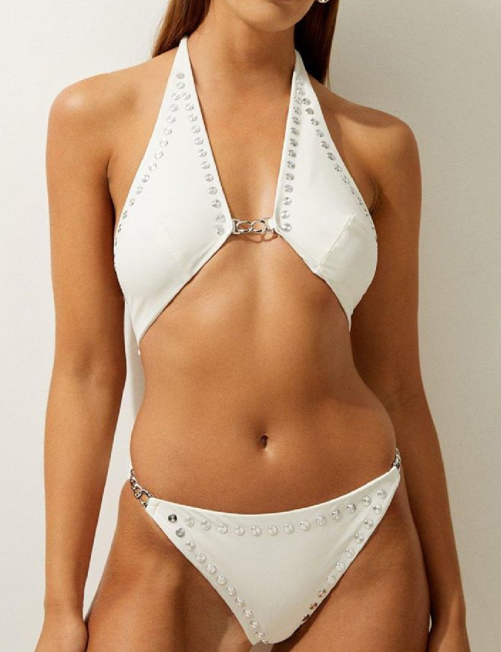 Sutien de baie Karen Millen, alb