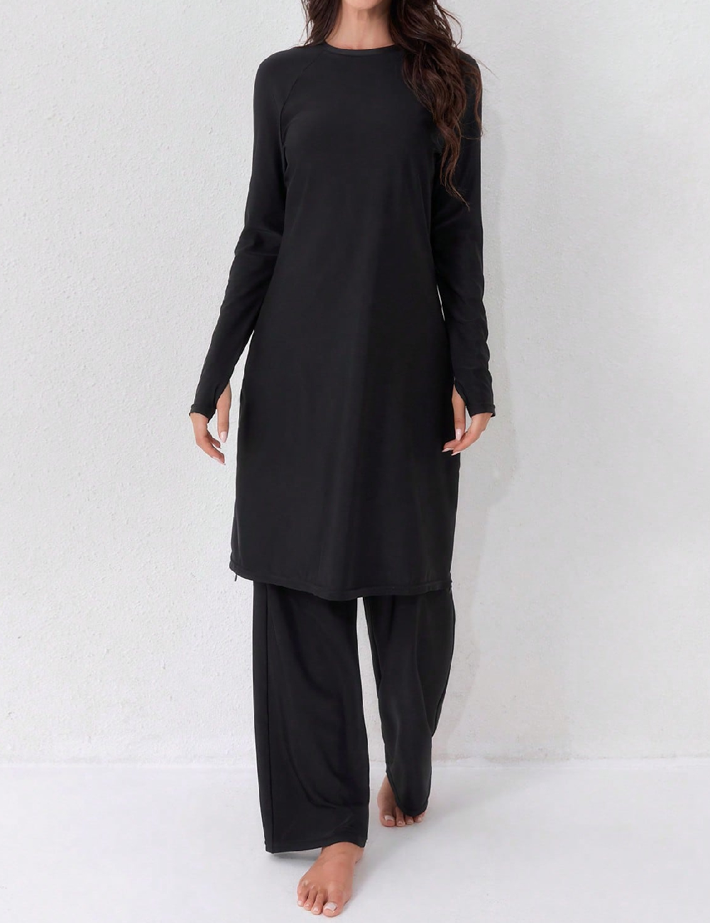 Compleu SHEIN CURVE, negru