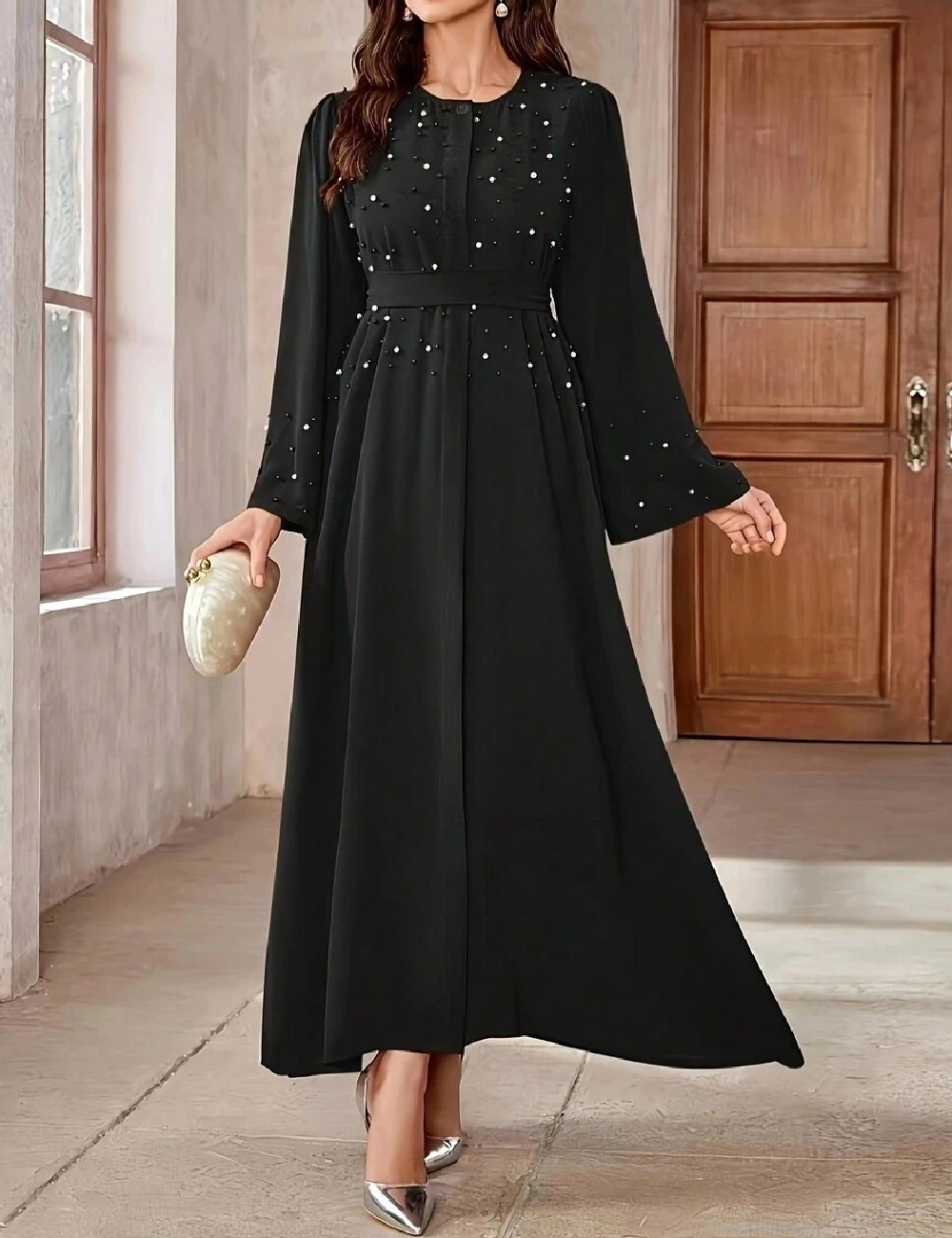 Rochie lunga SHEIN, negru