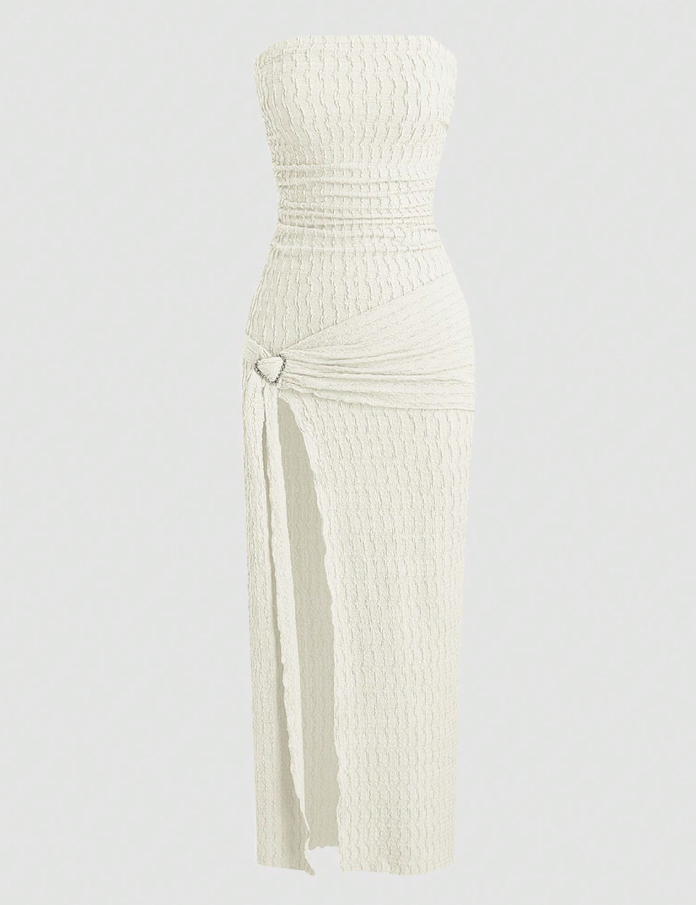 Rochie lunga SHEIN, ecru
